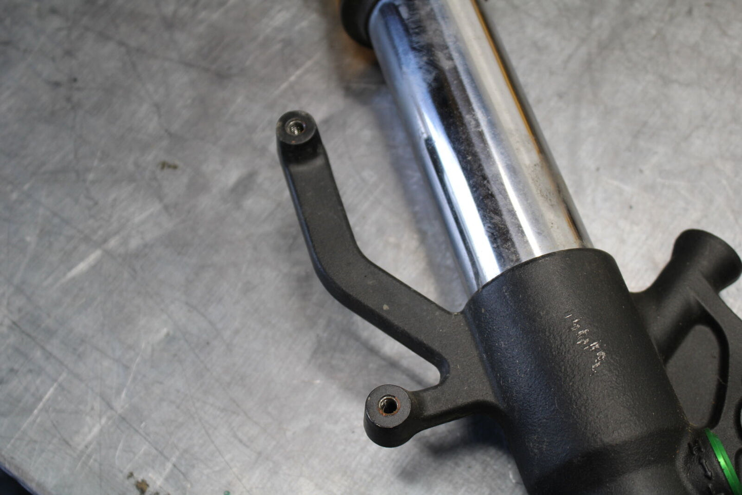 08-19 KAWASAKI NINJA ZX10R FRONT FORKS SHOCK SUSPENSION SET PAIR BB00