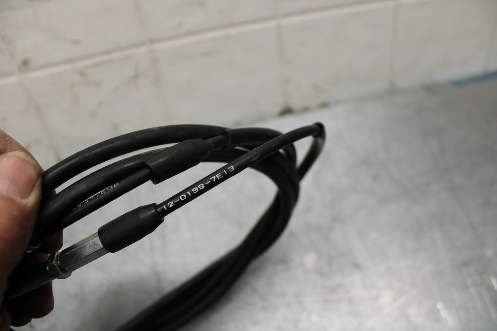 07-08 KAWASAKI CONCOURS 1400 ABS THROTTLE CABLES LINES BB449