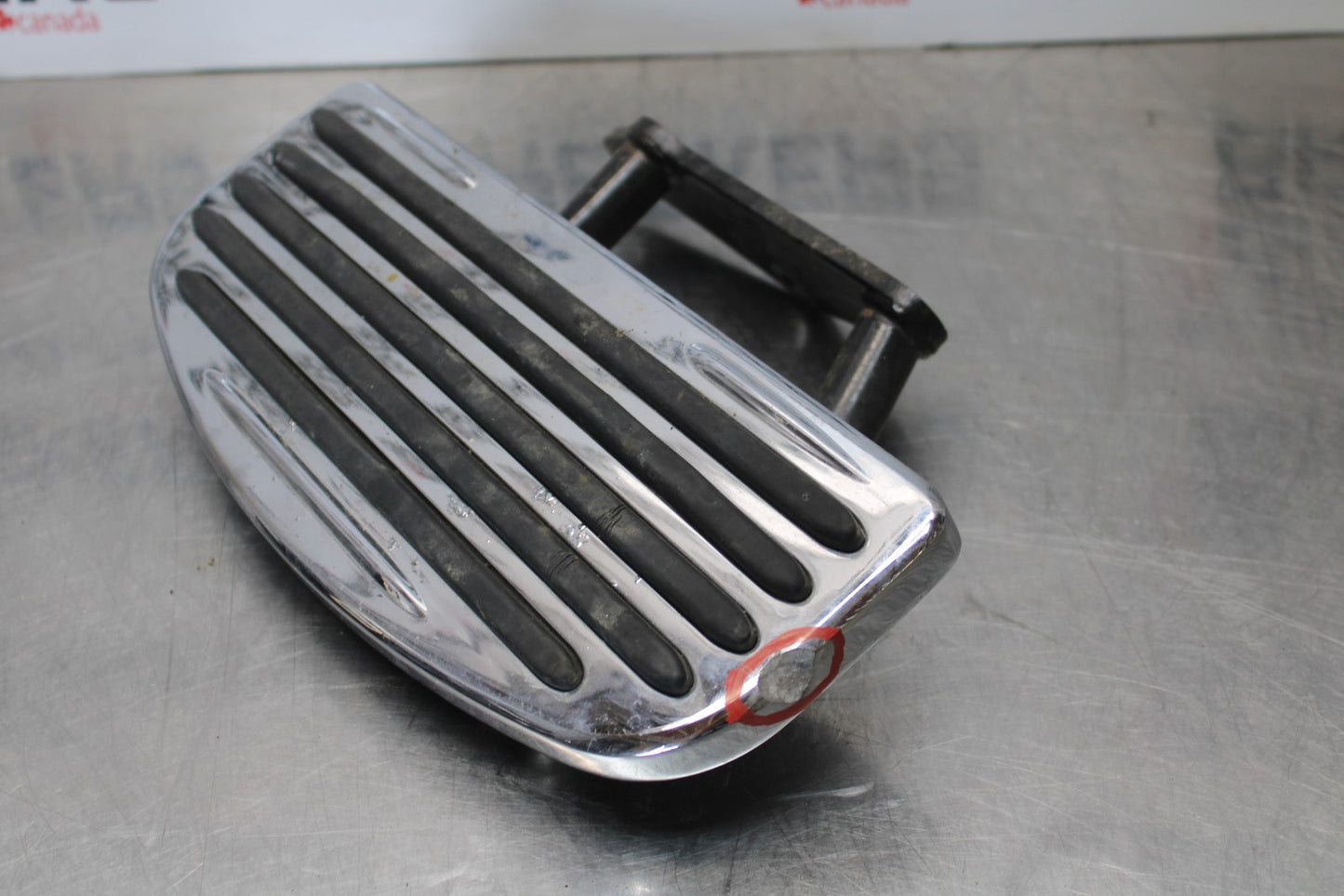 03-08 KAWASAKI VULCAN 1600 LEFT FRONT FOOT REST PEG STEP BB196