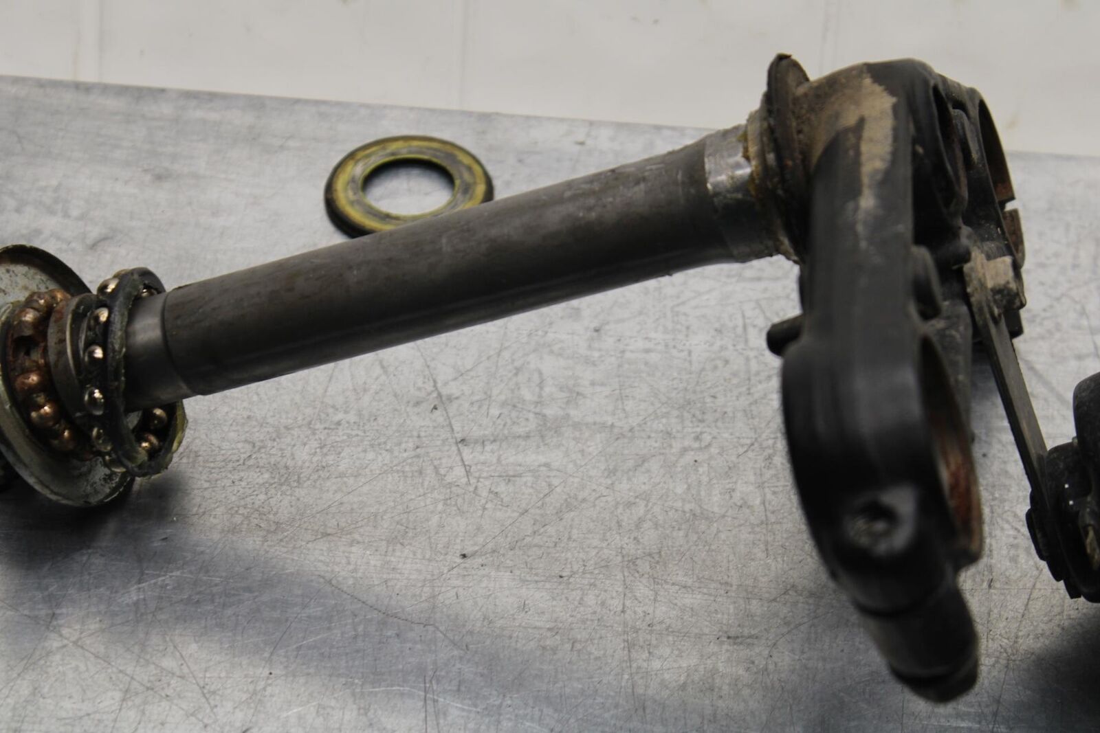 2000 Honda Super Hawk VTR1000F FRONT FORKS CLAMP LOWER TRIPLE TREE STEM BB577