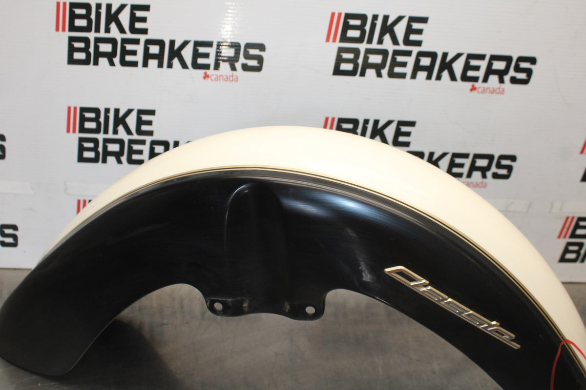 08 YAMAHA V STAR 1100 XVS1100AW CLASSIC FRONT WHEEL FENDER BB916