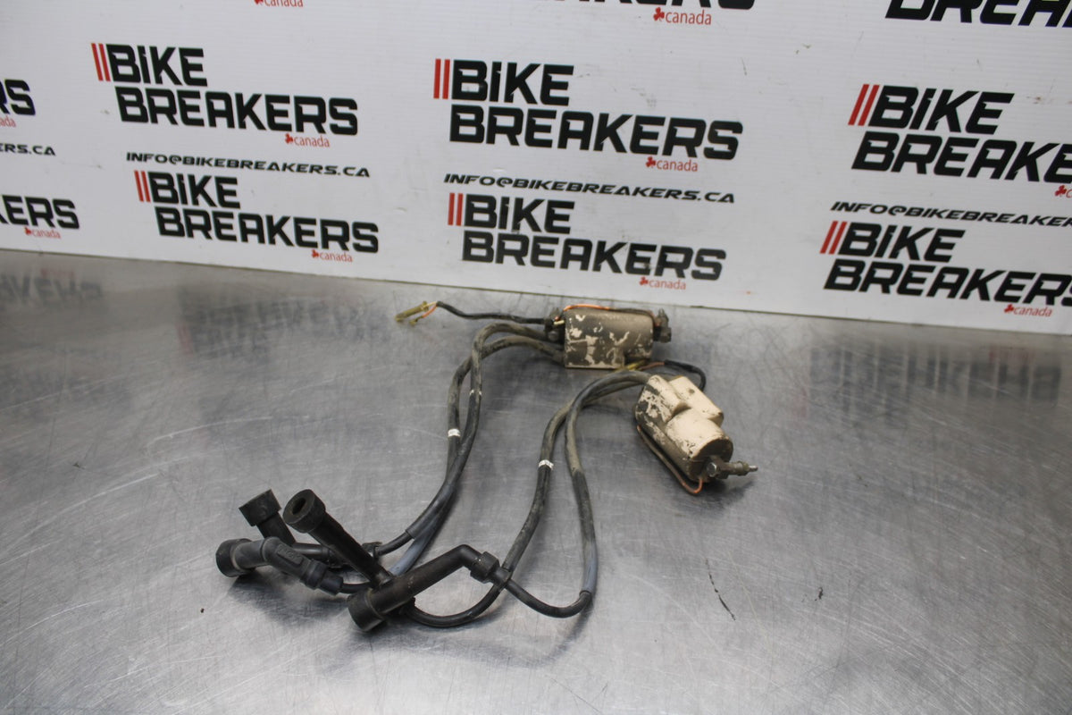 78-79 SUZUKI GS1000 IGNITION COILS COIL SPARK PLUG CAPS BB787