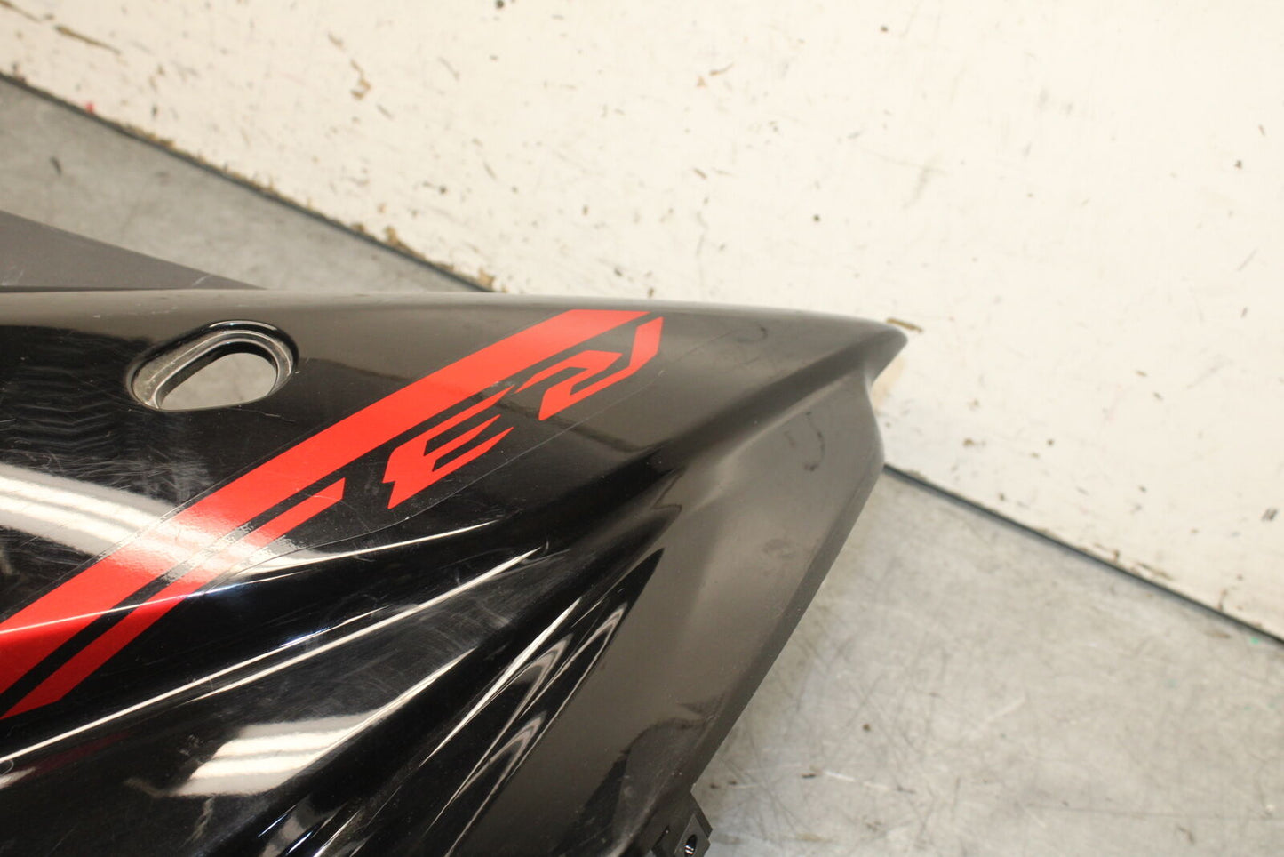 15-17 YAMAHA YZF R3 LEFT LOWER MID UPPER SIDE FAIRING COWL BB526