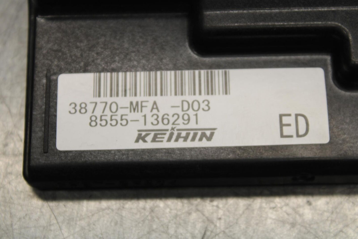 2008 Honda CBF1000 IGNITION LOCK KEY SET W/ GAS CAP AND SEAT LOCK AND ECU BB641