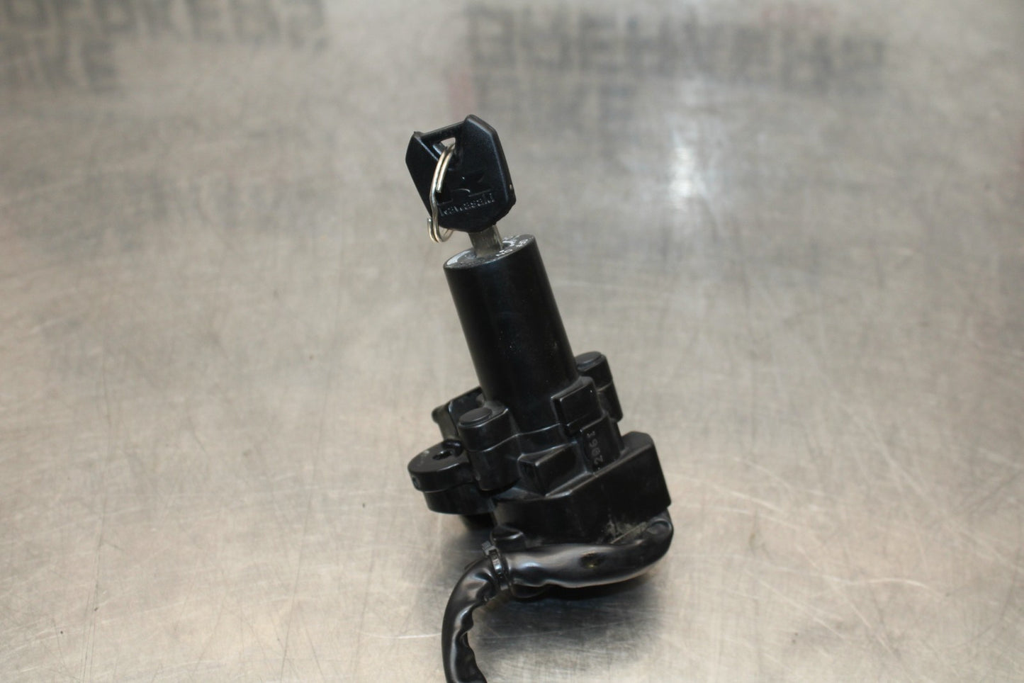 13-17 KAWASAKI NINJA 300 EX300 ABS IGNITION LOCK KEY SET GAS CAP AND SEAT  BB187