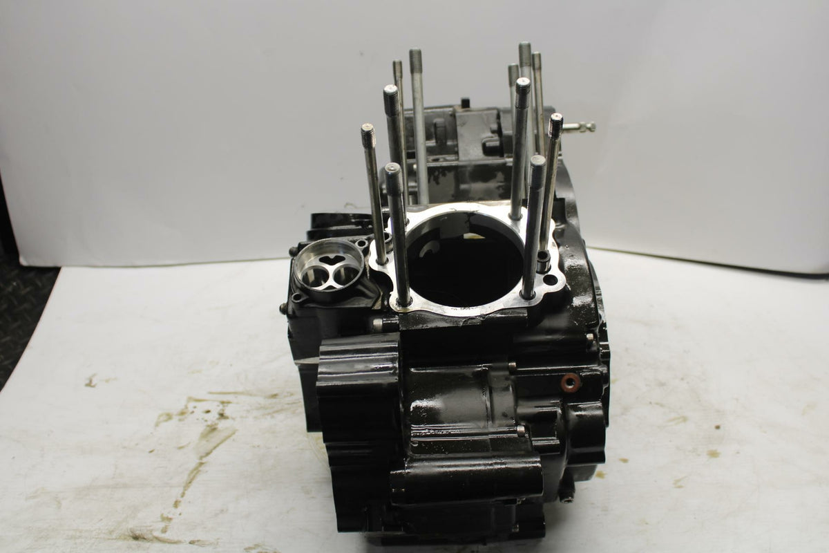 06 YAMAHA ROAD STAR XV1700PC WARRIOR WITH FLAMES ENGINE MOTOR CRANKCASE  BB262