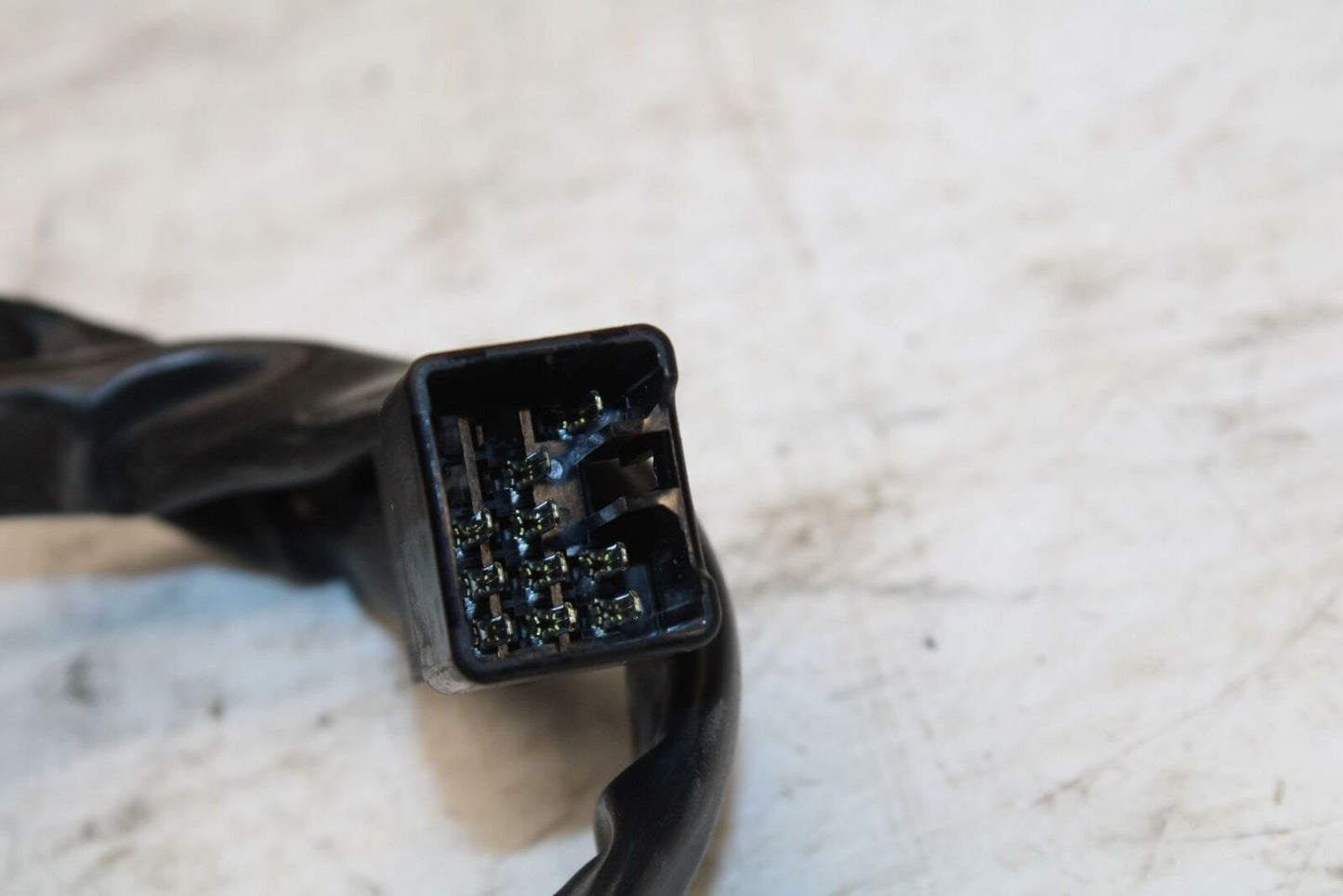 11-12 KAWASAKI NINJA 400 EX400 C LEFT CLIP ON HANDLE HORN SIGNALS SWITCH BB358