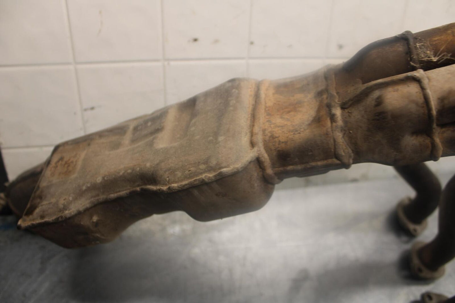 07-08 KAWASAKI NINJA ZX6R EXHAUST HEADER PIPES MANIFOLD 39178-0070 BB456