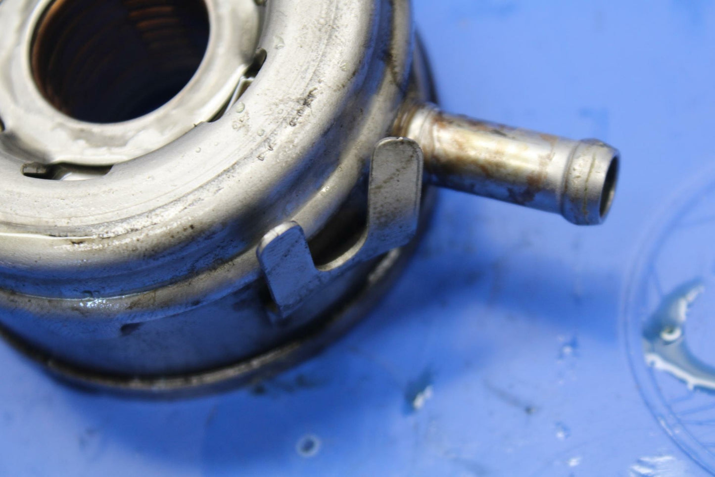 03 KAWASAKI NINJA ZX6RR ZX600K ENGINE MOTOR OIL COOLER  BB264