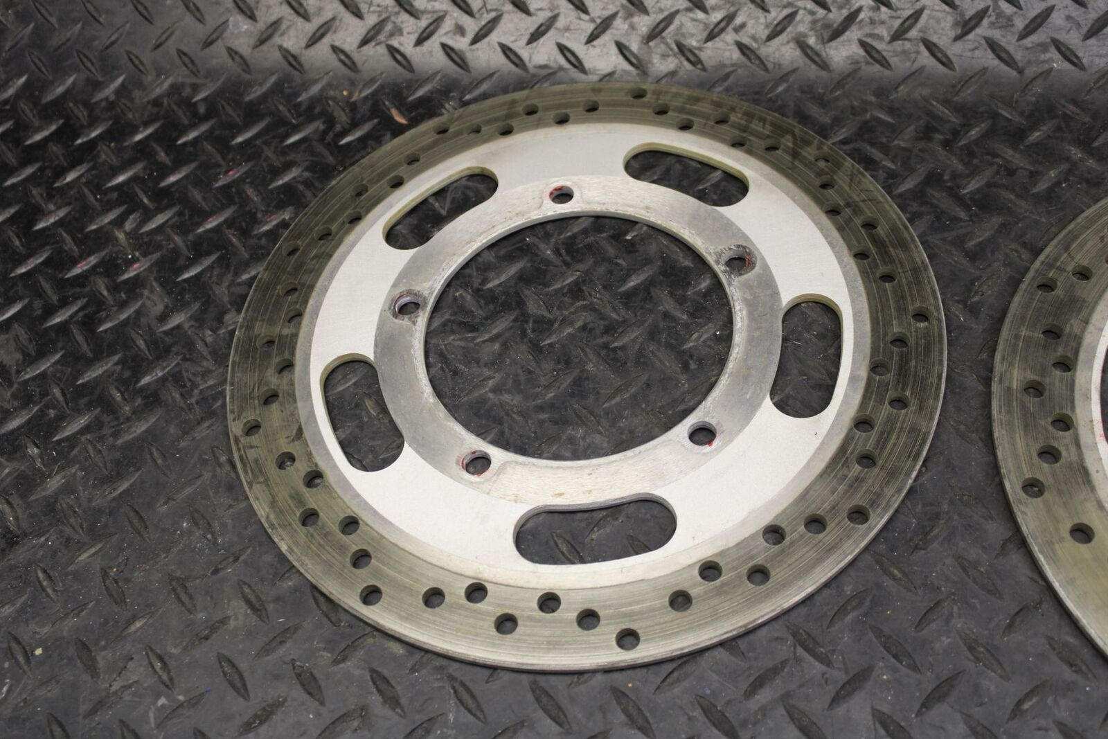 03-08 KAWASAKI VULCAN 1600 FRONT LEFT RIGHT BRAKE ROTORS DISCS BB193