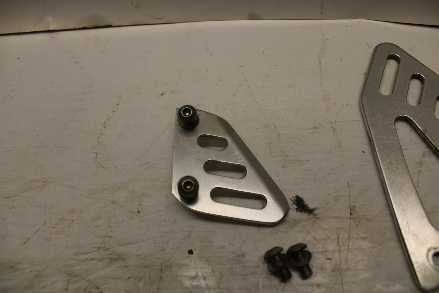 10-11 APRILIA RSV4  REARSET REAR SET HEEL GUARD COVER   BB268