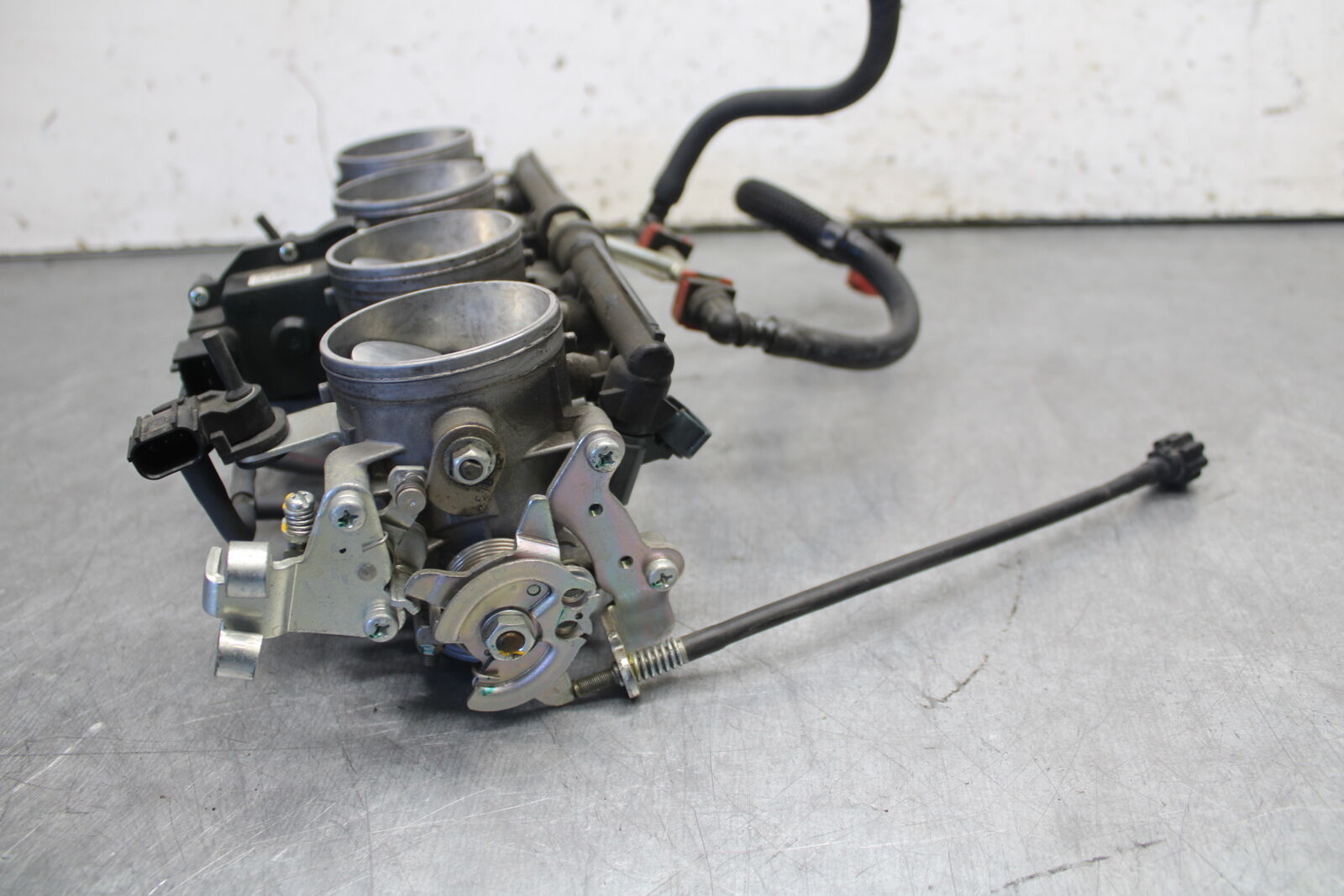 09-12 KAWASAKI NINJA ZX6R MAIN FUEL INJECTORS / THROTTLE BODIES 16163-0128 BB698