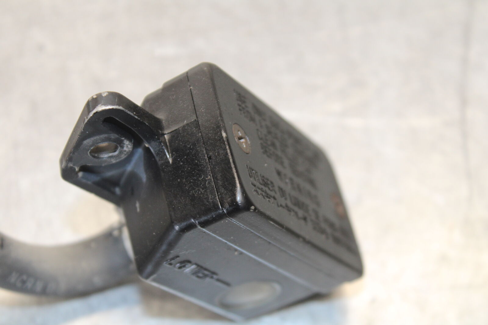 05-09 SUZUKI BOULEVARD C90 REAR BACK BRAKE MASTER CYLINDER W RESERVOIR BB692