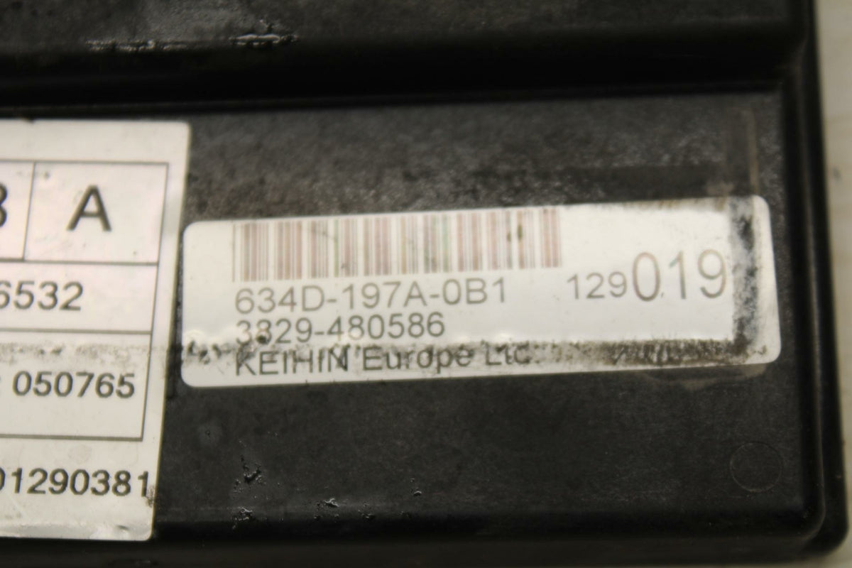 07-16 TRIUMPH STREET TRIPLE ECU COMPUTER CONTROLLER UNIT BLACK BOX ECM BB356