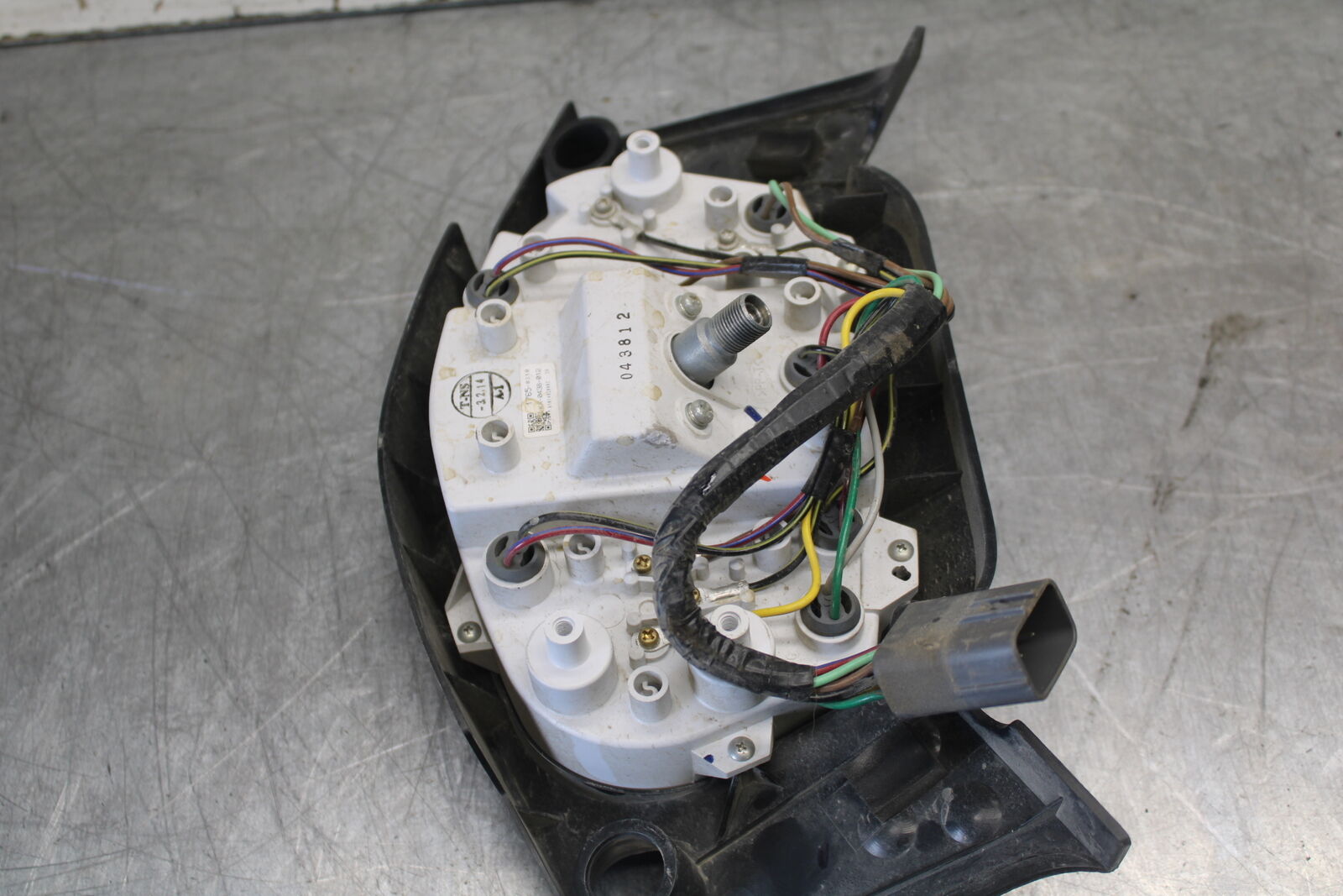 08-18 KAWASAKI KLR650 SPEEDO TACH GAUGE CLUSTER SPEEDOMETER TACHOMETER  BB707