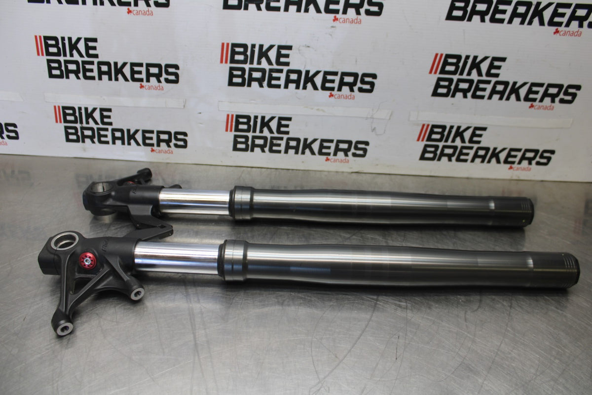 16 DUCATI 959 PANIGALE FRONT FORKS SHOCK SUSPENSION SET PAIR BB912