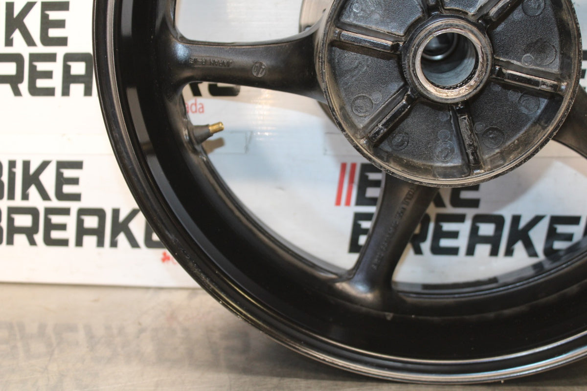 08-16 YAMAHA YZF R6 REAR WHEEL BACK RIM & ROTOR BB929