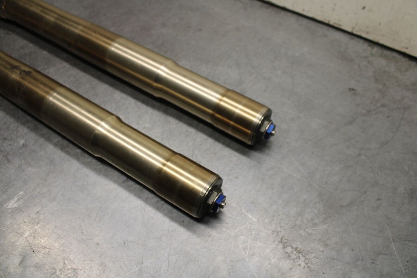 08-09 SUZUKI GSXR600 FRONT FORKS SHOCK SUSPENSION SET PAIR BB728