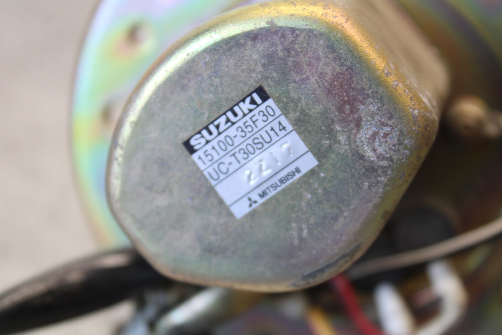 03-07 SUZUKI SV1000S FUEL PUMP GAS PETROL SENDER UNIT 15100-35F30 BB657
