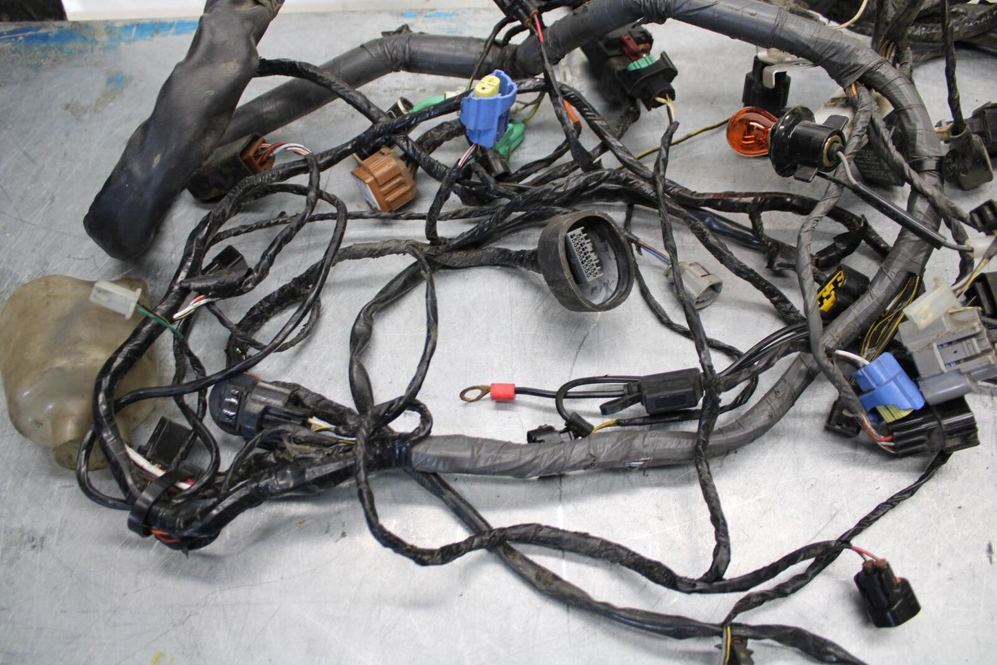 06-07 KAWASAKI NINJA ZX14R MAIN ENGINE WIRING HARNESS MOTOR WIRE LOOM BB433