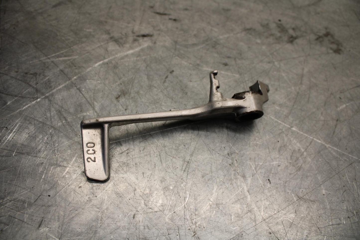 2008 Yamaha YZF R6 RIGHT REARSET BRAKE FOOT PEDAL 2C0-27211-00-00 BB521