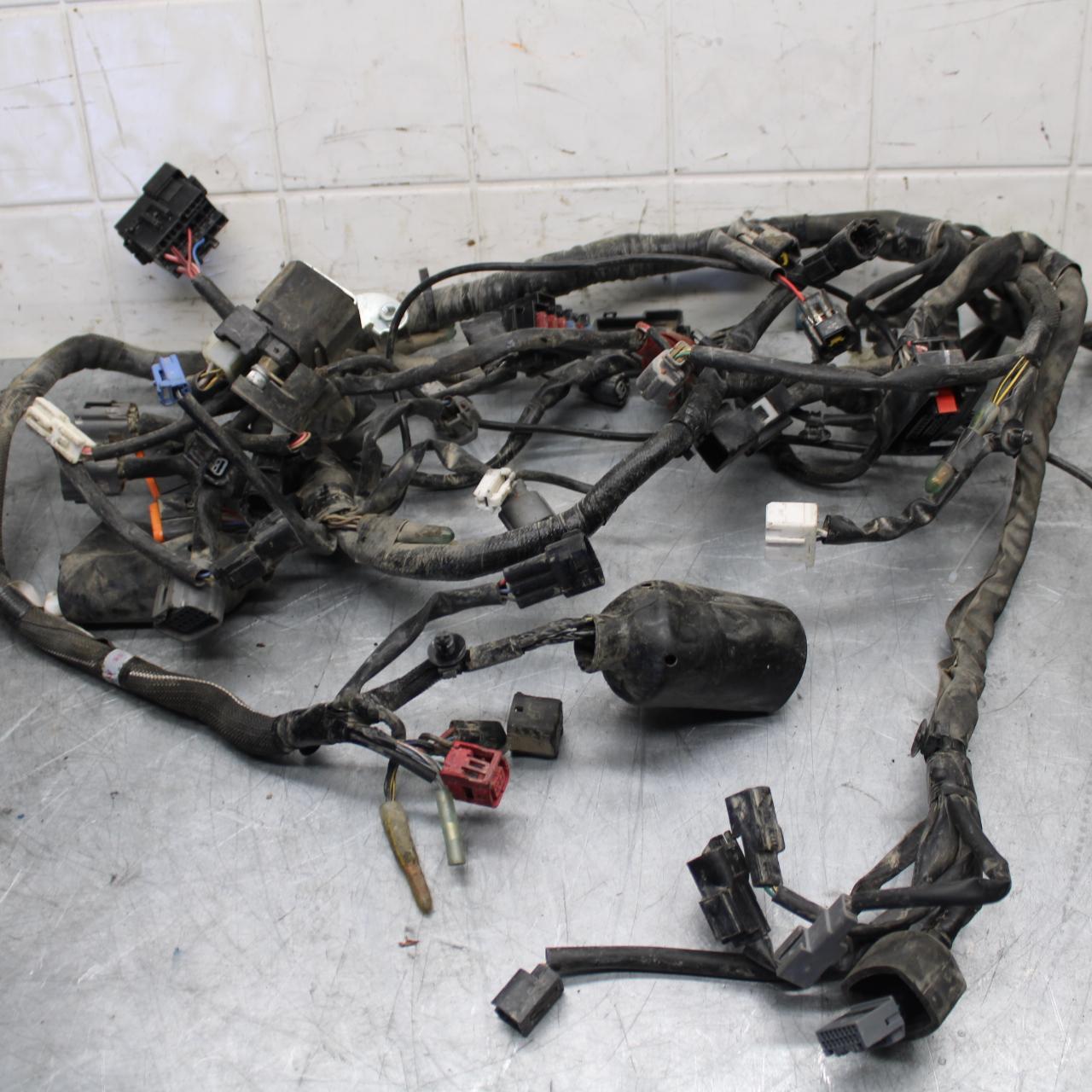 18 KAWASAKI Z 400 MAIN ENGINE WIRING HARNESS MOTOR WIRE LOOM BB469