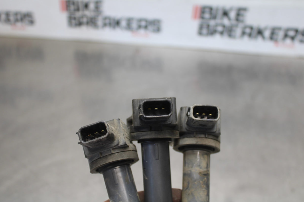 06-07 HONDA INTERCEPTOR 800 VFR800 IGNITION COILS SPARK 3 of 4 BB917
