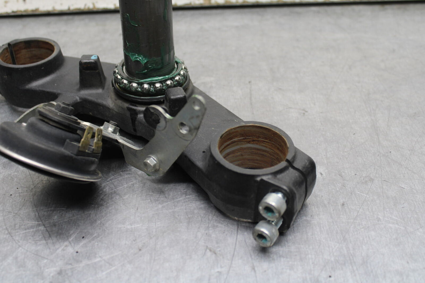 14-15 KAWASAKI NINJA 650 EX650F ABS FRONT CLAMP LOWER TRIPLE TREE STEM BB741