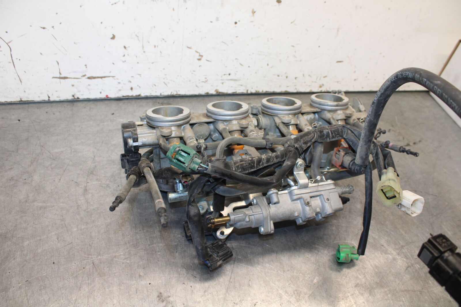 07-09 YAMAHA FZ6 MAIN FUEL INJECTORS / THROTTLE BODIES BB713