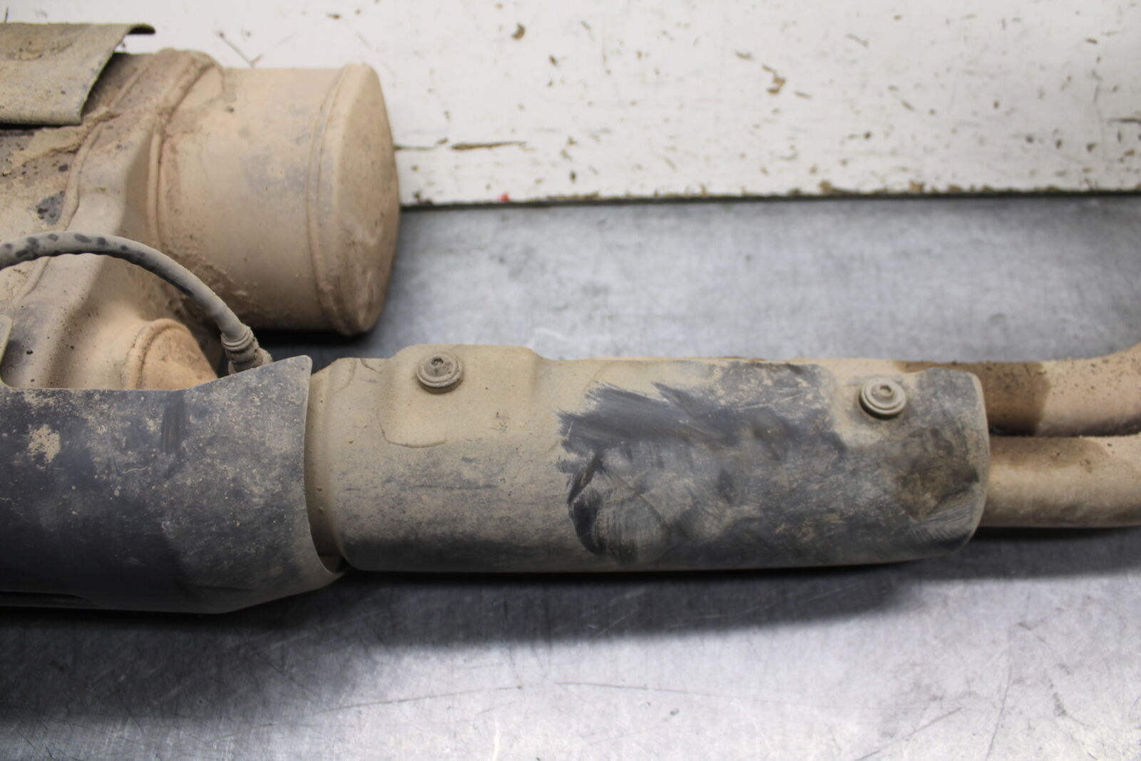 16-17 KAWASAKI VULCAN S 650 EN650 ABS FULL EXHAUST MUFFLER SILENCER  BB731