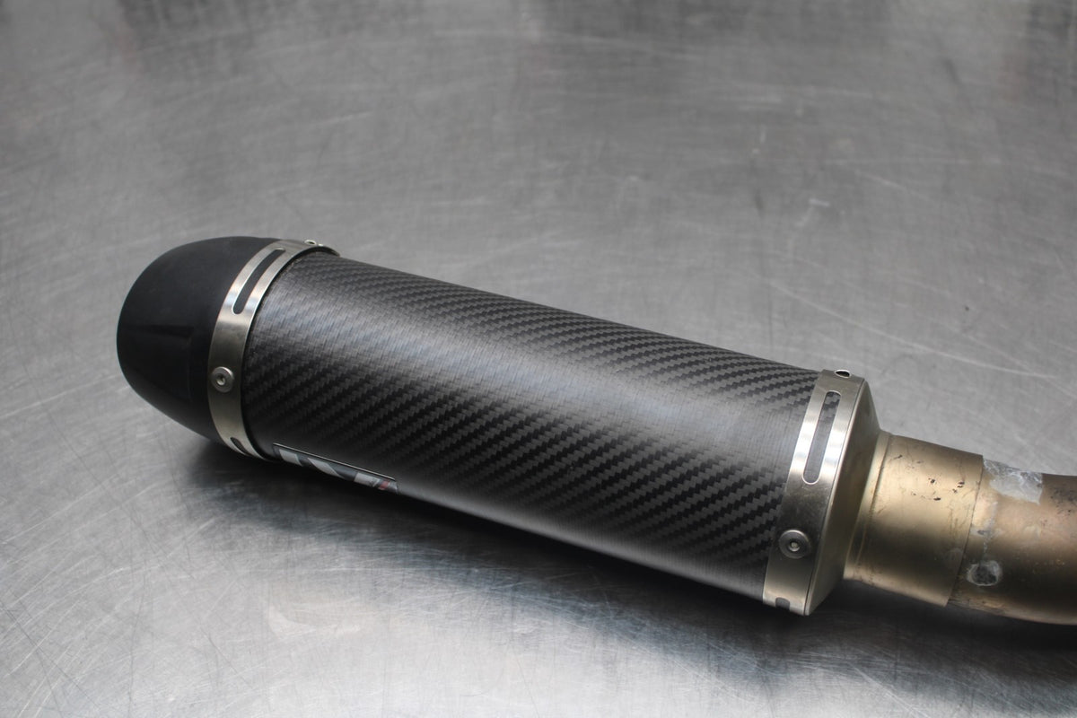 18-26 KAWASAKI Z400 EXHAUST PIPE MUFFLER SLIP ON CAN SILENCER BB852
