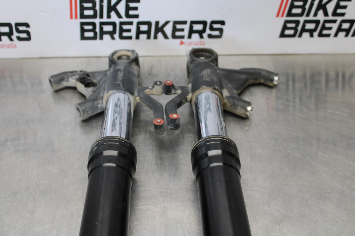 19-23 KAWASAKI NINJA ZX6R FRONT FORKS SHOCK SUSPENSION SET PAIR BB188