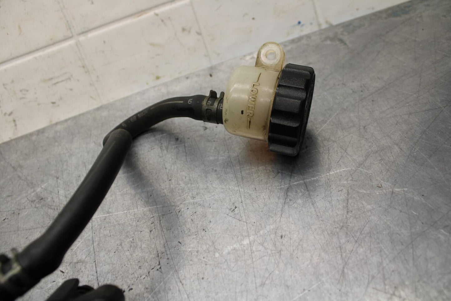 89-90 YAMAHA FZR600 REAR  BRAKE MASTER CYLINDER W RESERVOIR 1WG-25850-50-00 BB76