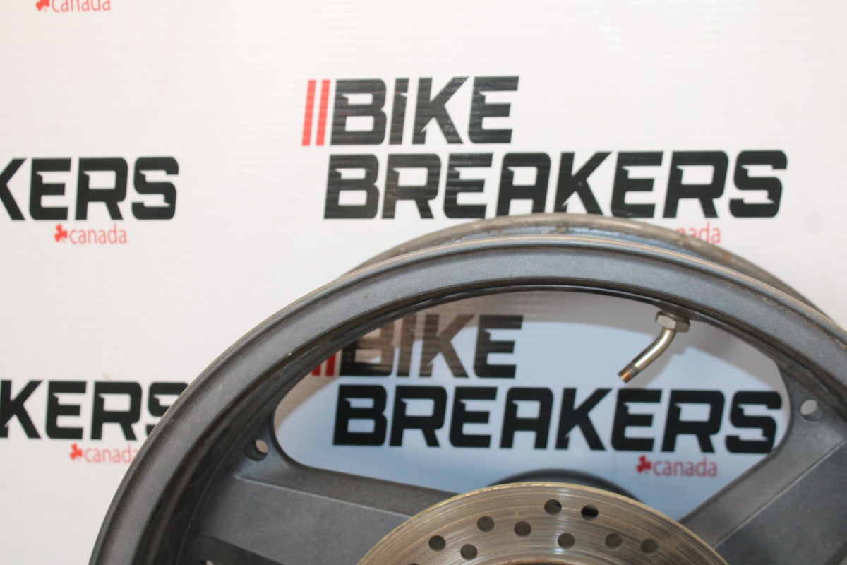 00-05 KAWASAKI NINJA ZX12R REAR WHEEL BACK RIM & ROTOR BB892