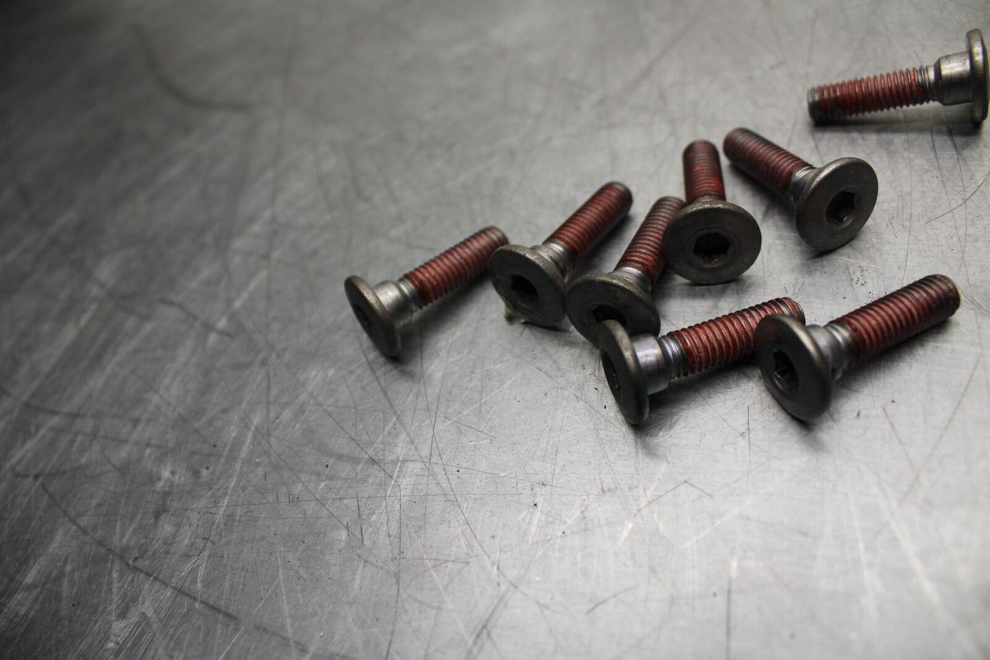 11-14 KAWASAKI VERSYS 650 LE 650C FRONT BRAKE ROTOR BOLTS DISC HARDWARE  BB498