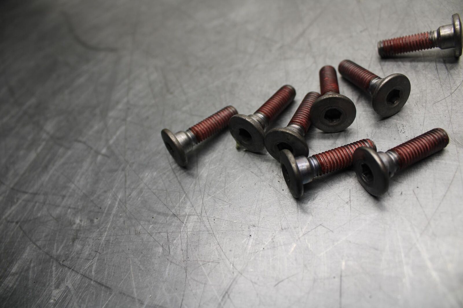 11-14 KAWASAKI VERSYS 650 LE 650C FRONT BRAKE ROTOR BOLTS DISC HARDWARE  BB498