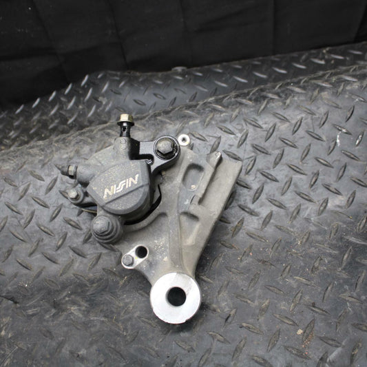 16-18 HONDA CBR500R REAR BACK BRAKE CALIPER W MOUNT BRACKET BB231