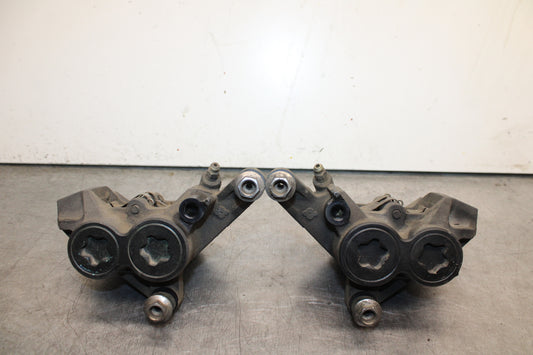 03-05 YAMAHA YZF R6  RIGHT LEFT FRONT BRAKE CALIPER SET PAIR CALIPERS BB751