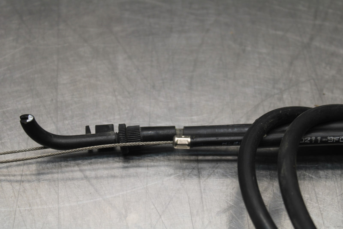 08-12 KAWASAKI NINJA 250R EX250J THROTTLE CABLES LINES BB784