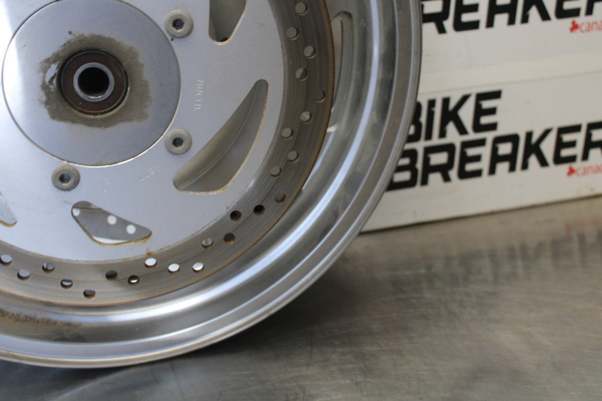 05-09 SUZUKI BOULEVARD C90 FRONT WHEEL FRONT RIM & ROTORS BB918