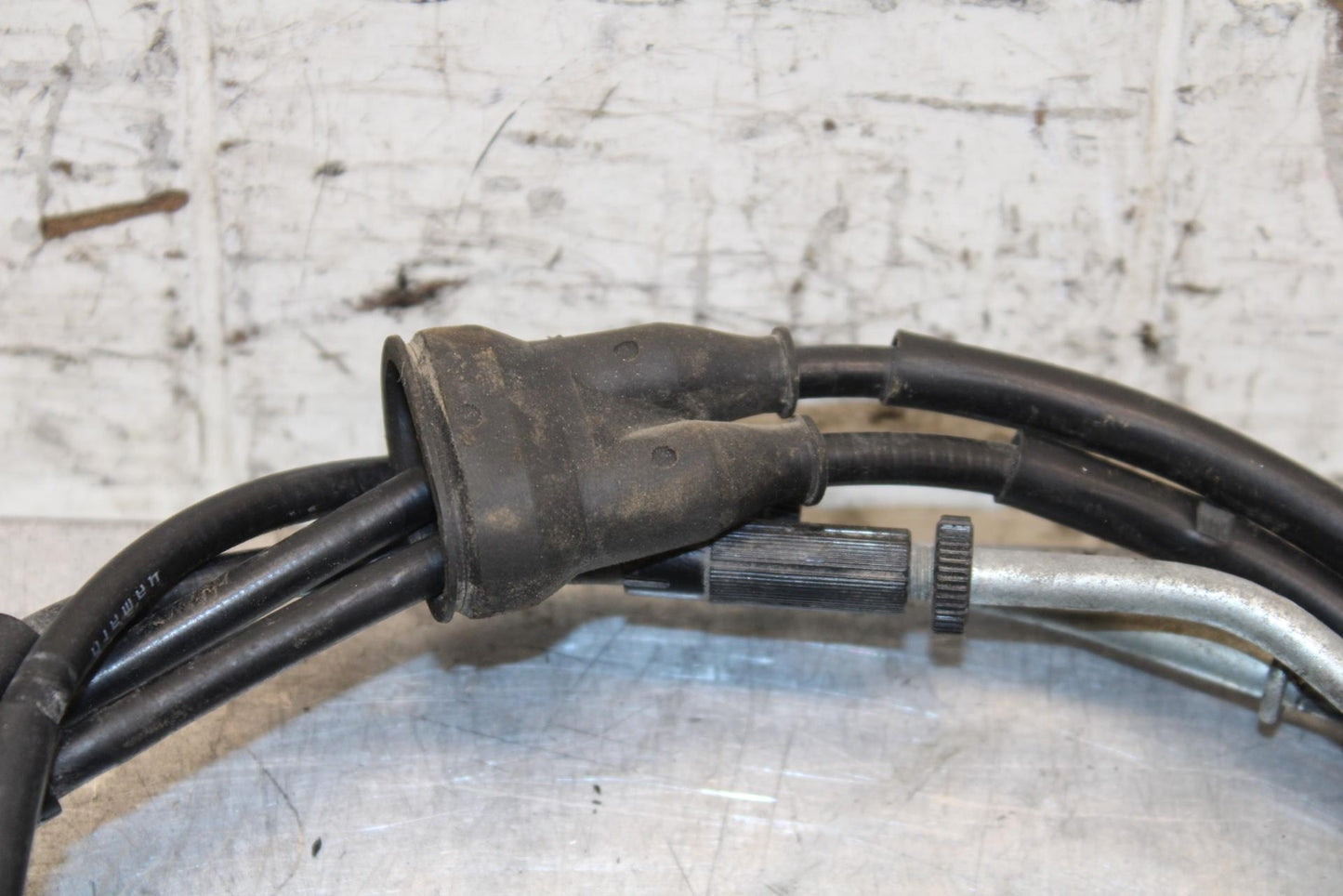 2000 Kawasaki Ninja ZX12R ZX1200A THROTTLE CABLES LINES 54012-1604 BB565