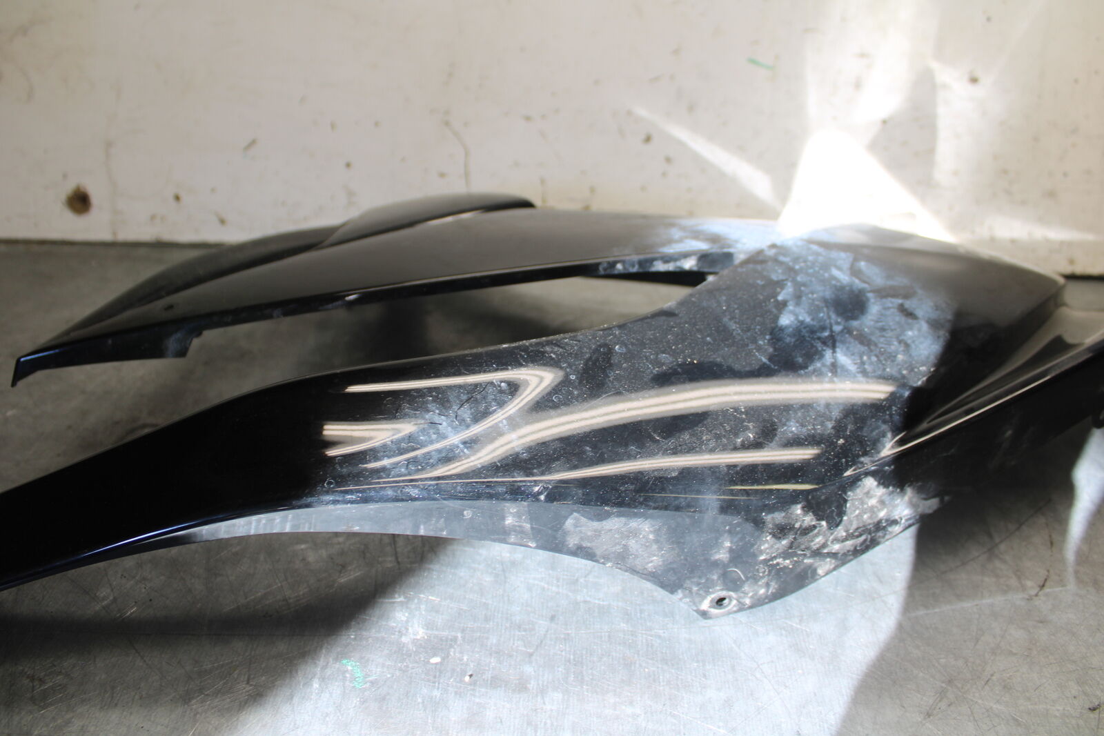 09-12 KAWASAKI NINJA ZX6R LEFT LOWER MID UPPER SIDE FAIRING COWL BB698