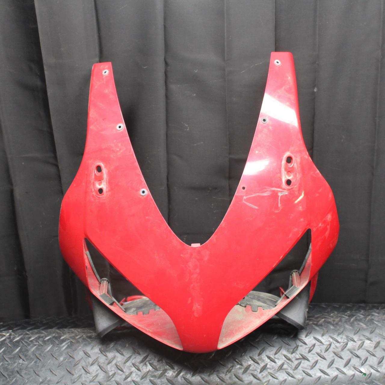 03-04 HONDA CBR600RR FRONT UPPER NOSE FAIRING COWL SHROUD BB200