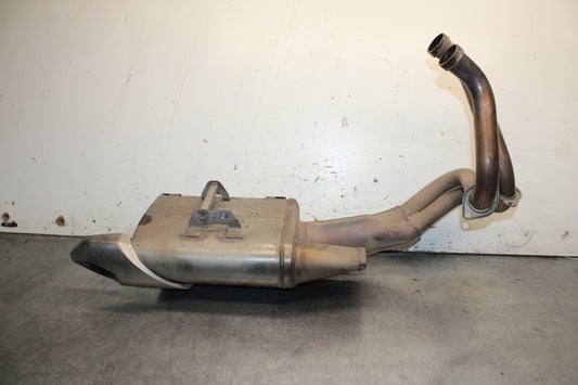 14-15 KAWASAKI NINJA 650 EX650F FULL EXHAUST SYSTEM HEADERS PIPE MUFFLER BB741 