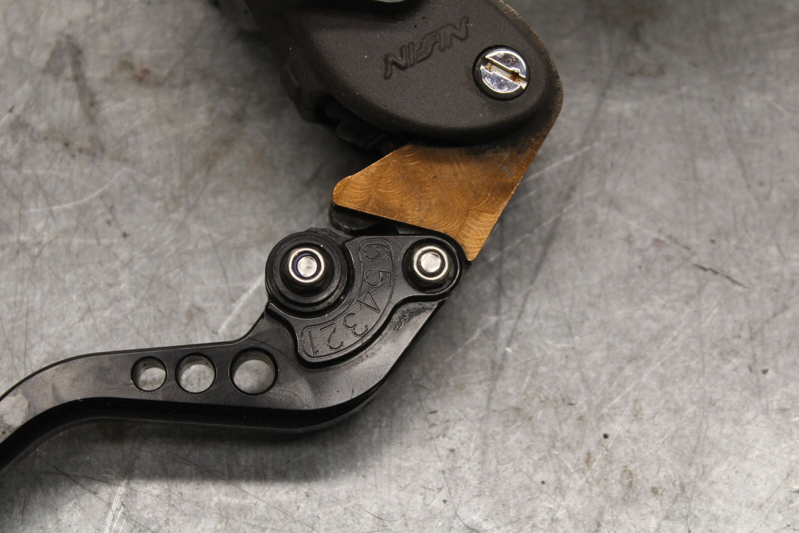 13-18 KAWASAKI NINJA ZX6R FRONT BRAKE MASTER CYLINDER w/ LEVER  BB682