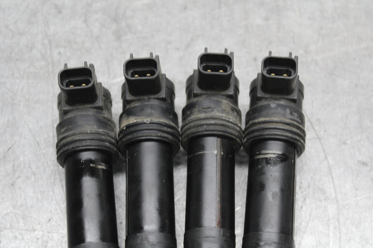 00-02 KAWASAKI NINJA ZX6R IGNITION COILS COIL SPARK PLUG CAPS BB750
