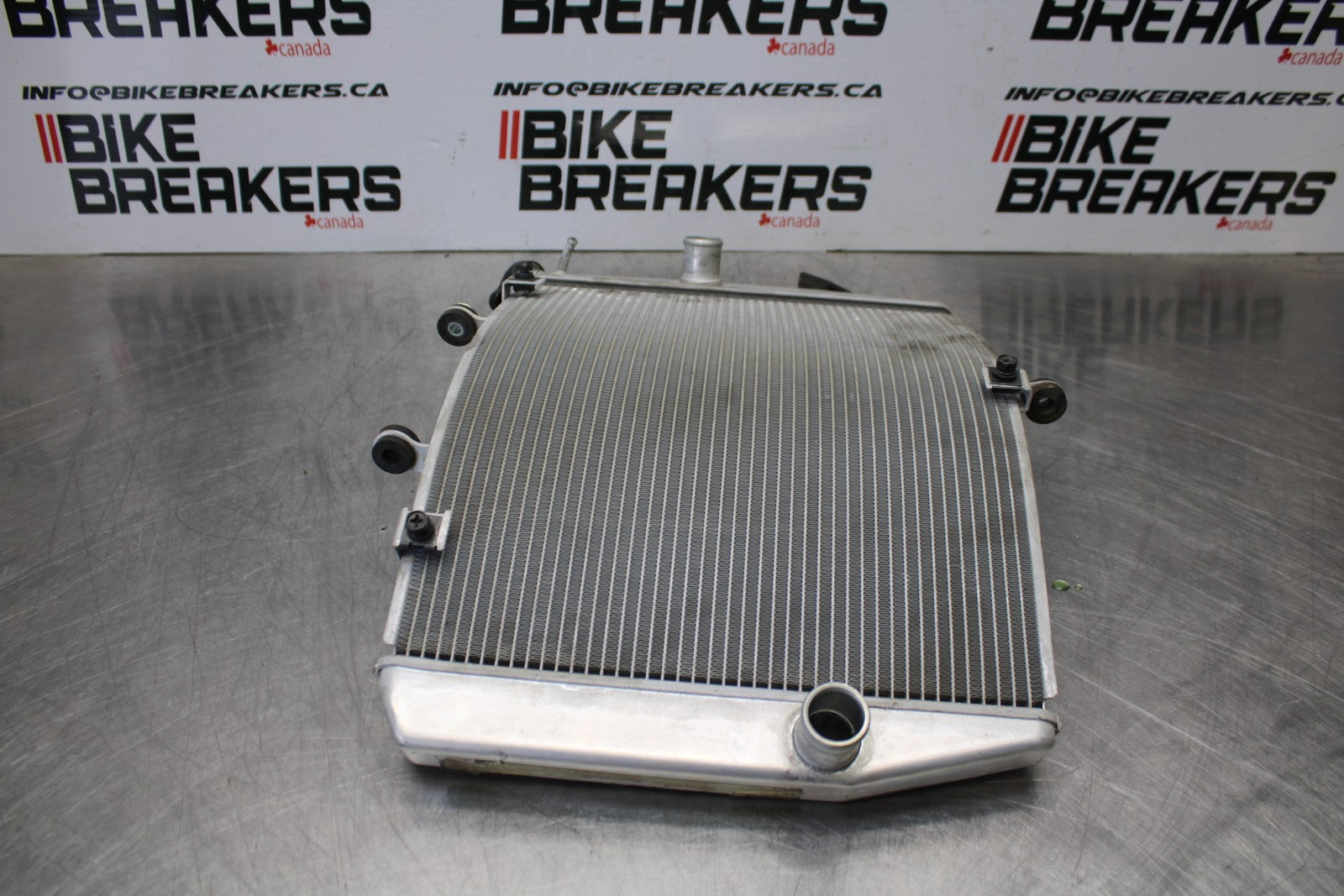 21-23 KAWASAKI NINJA ZX6R ENGINE RADIATOR MOTOR COOLER COOLING RADIATER BB179