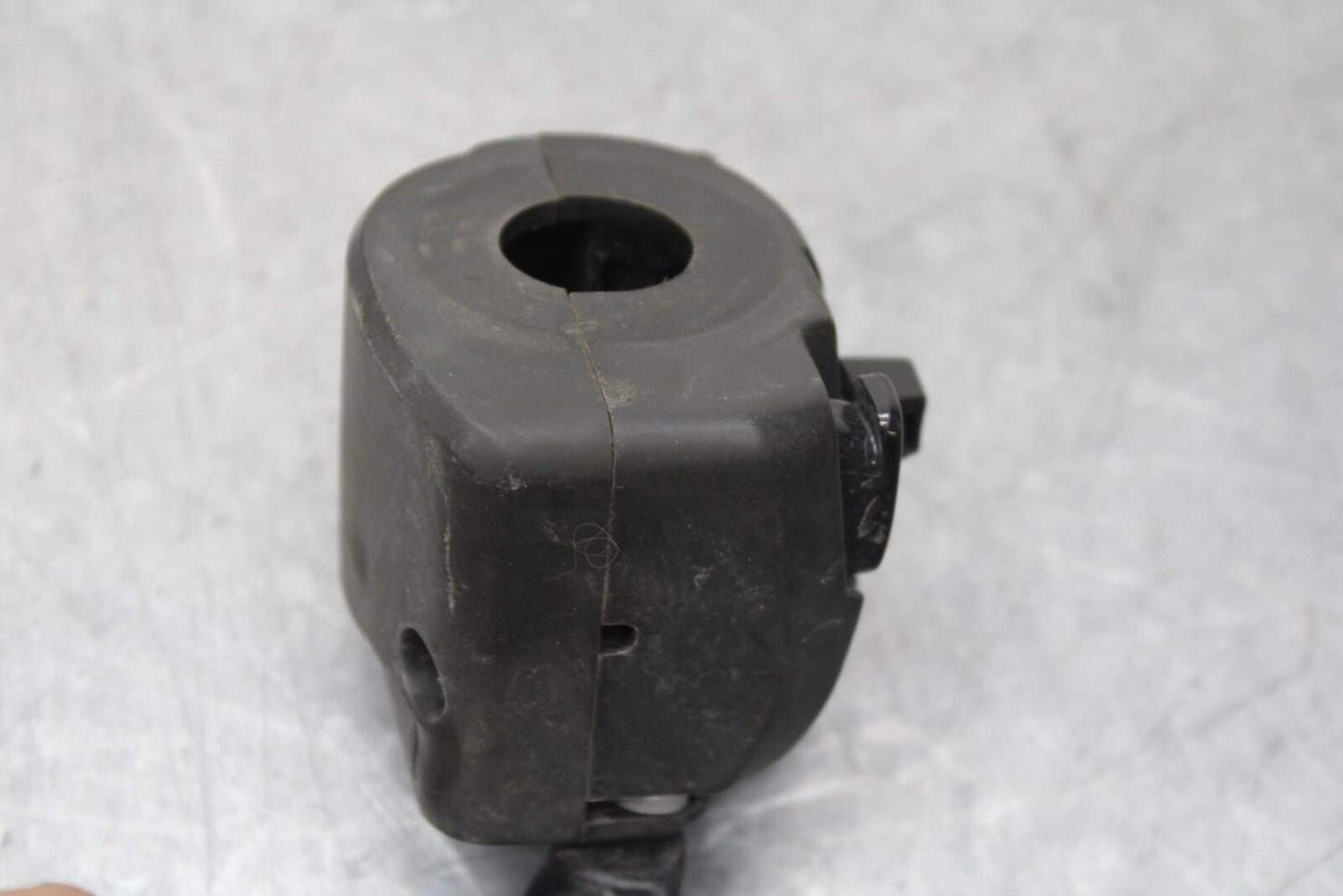 09-12 KAWASAKI NINJA ZX6R LEFT CLIP ON HANDLE HORN SIGNALS SWITCH  BB640