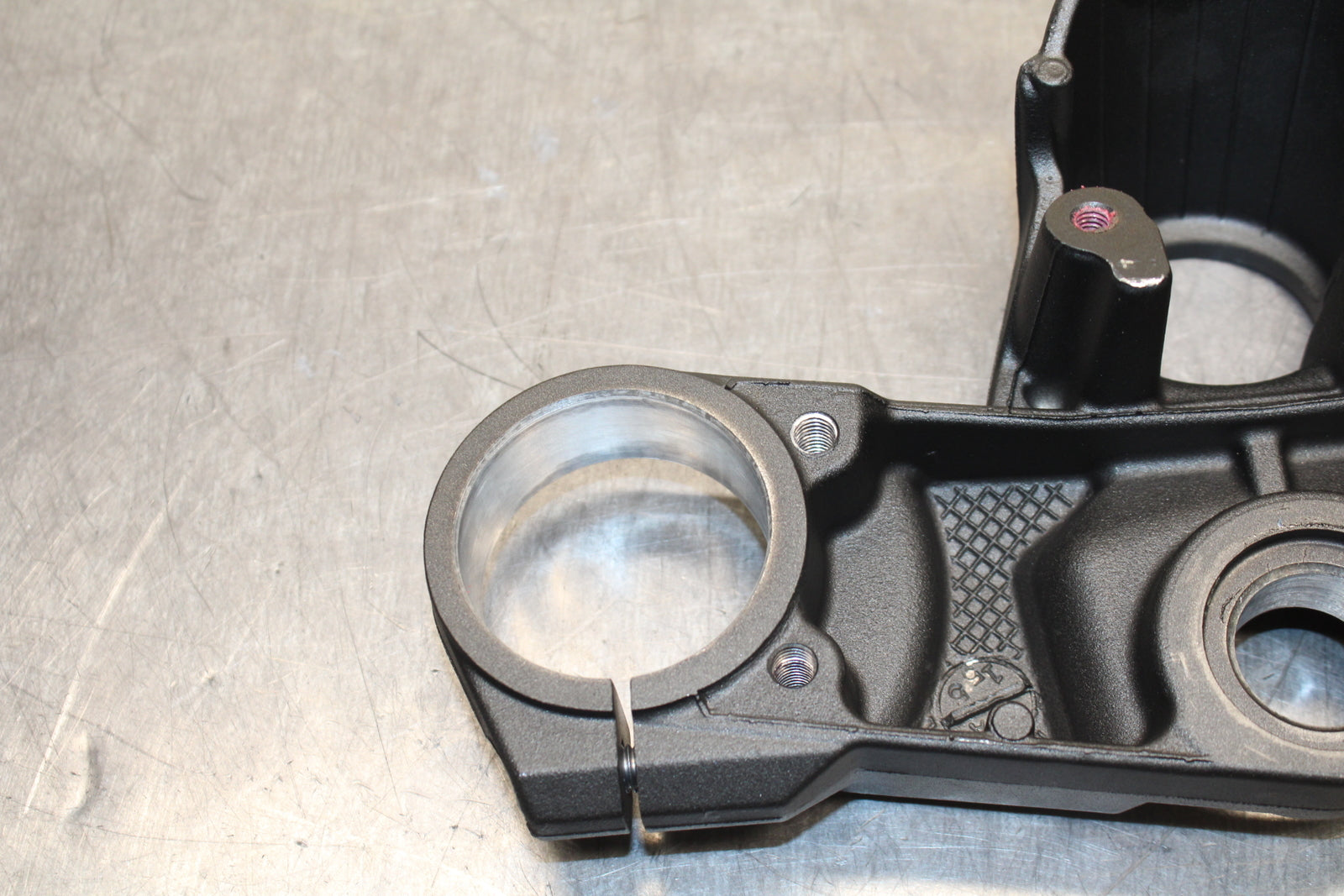 12-25 KAWASAKI NINJA ZX14R FORKS UPPER TRIPLE TREE CLAMP BB757