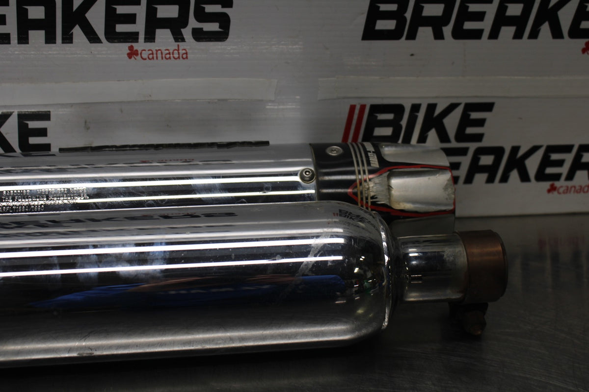 14 HARLEY-DAVIDSON STREET GLIDE SCREAMING EAGLE EXHAUST MUFFLER PIPES SET BB880